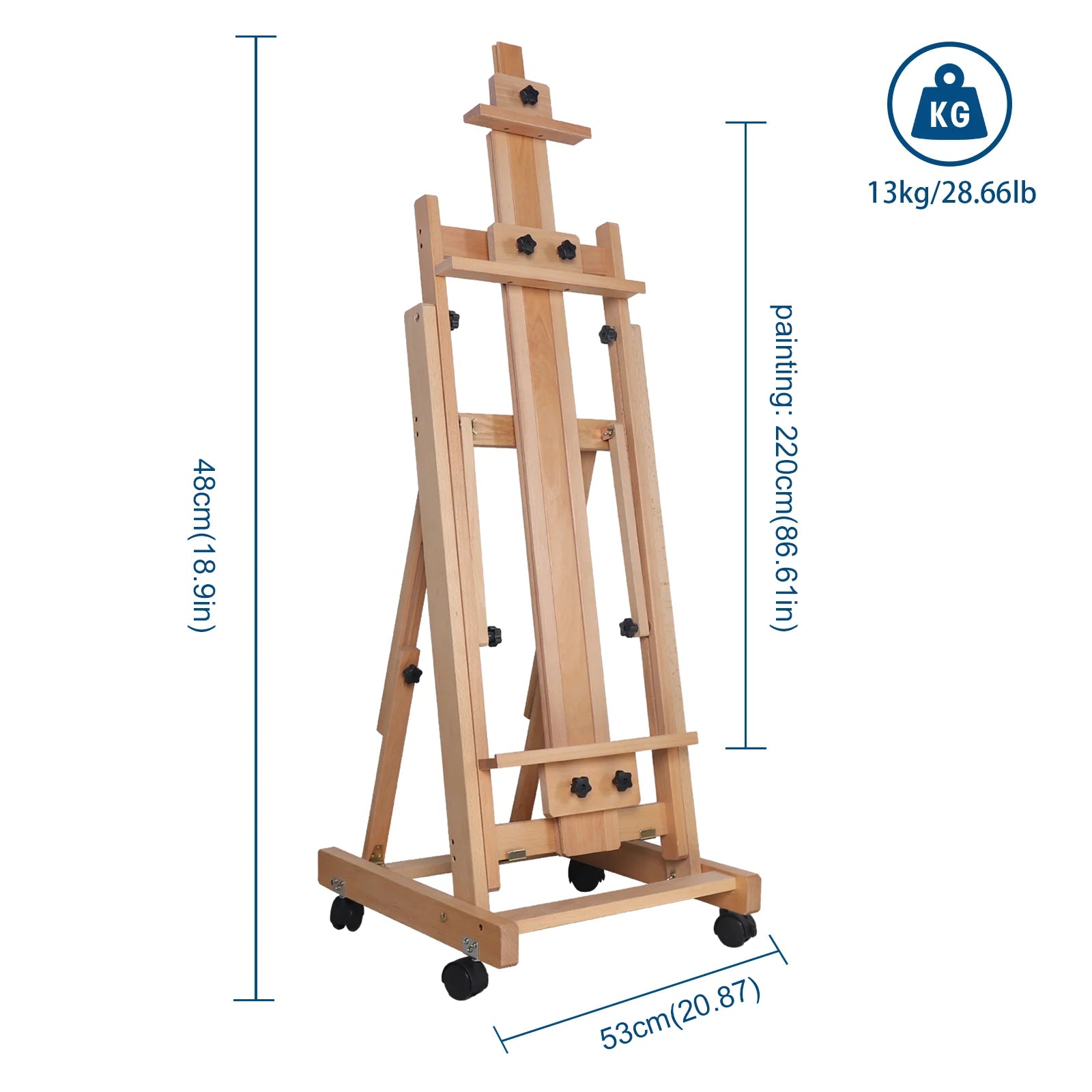 Adjustable Artist Easel Stand Portable Artist Easel Stand for Painting Painting Canvas Stand Sketch easel